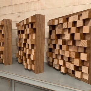 Recording Studio, Wooden QRD Acoustic Panel Sound Diffuser, 3D Wall Art ...