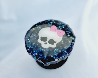Cute skull phone grip , phone accessories