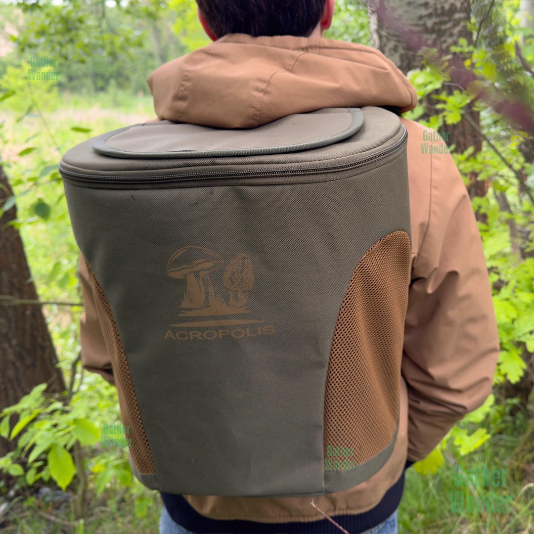 3-in-1 Mushroom Picker Backpack – Foraging Rucksack, Shoulder Bag ...