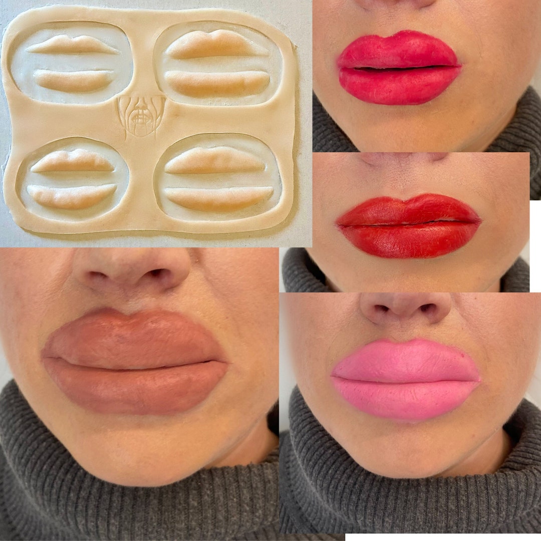 The Botched Lips Set Silicone Prosthetics Plastic Surgery Etsy