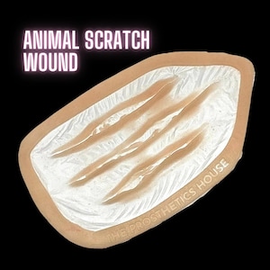 Die Tierkratzwunde | Silikonprothetik | SFX Make Up | Moulage