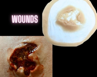 Hautwunde 4 | Silikonprothetik | SFX Make Up