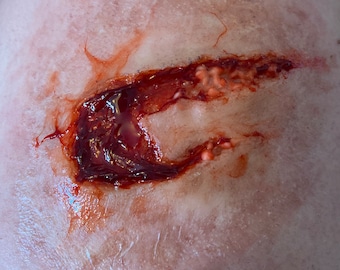 The Skin Wound 5 | SFX Make Up | Silicone Prosthetic