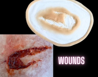 Skin Wound 5 | SFX Make Up | Silicone Prosthetic