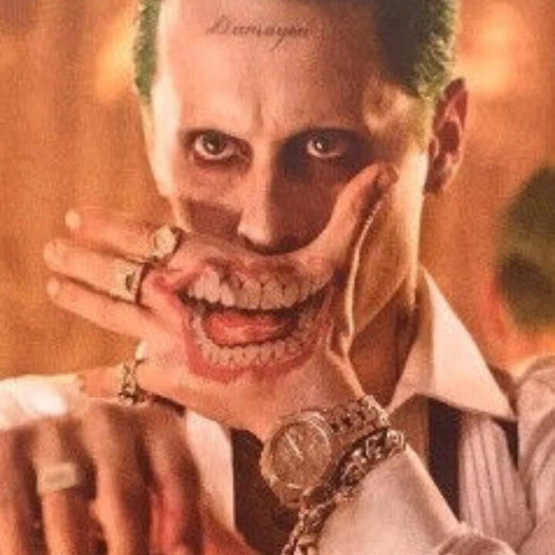 The Joker Smile Hand | Temporary Tattoo | SFX Make Up - Etsy Sweden, image size:1080x1080