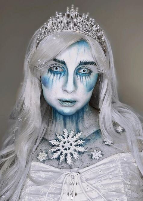 evil ice queen costume