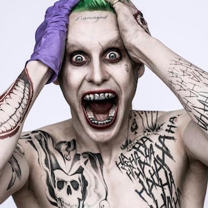 The Joker Temporary Tattoo Set | SFX Make Up