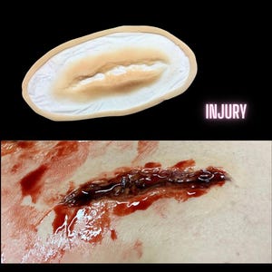 The Skin Wound 10 | Silicone Prosthetic | SFX Make Up