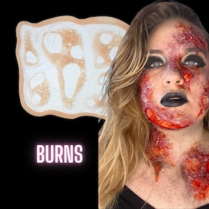 The Burns Set | Silicone Prosthetic | SFX Make Up