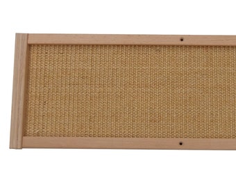 Scratching board for cats, natural