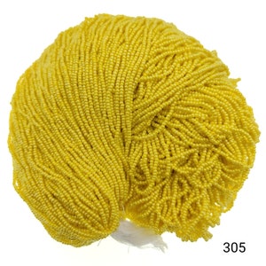 Approx 2mm and 1000 pcs glass seed beads bunch of 12 strands