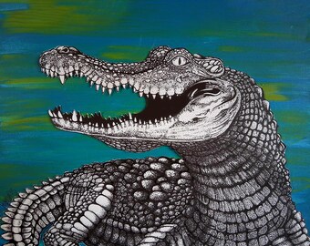 Alligator - 8x10 Print