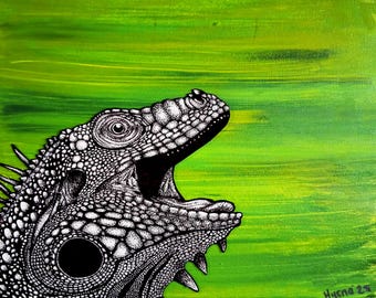 Iguana - 8x10 Print