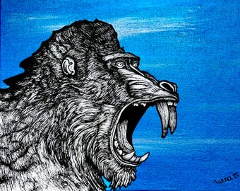 Mandrill - 8x10 Print