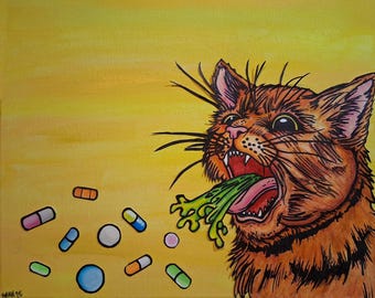 Take Your F*cking Pills - 8x10 Print