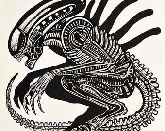 Xenomorph - 8x10 Print