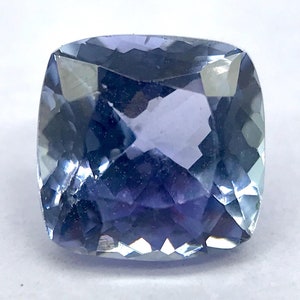 Top quality Tanzanite 100% natural 7x7 mm 1.950 carat