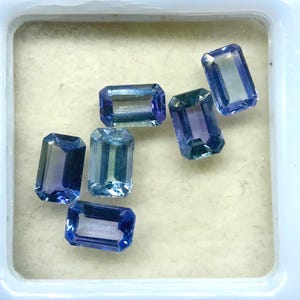 Top quality Tanzanite 100% natural 4X6mm