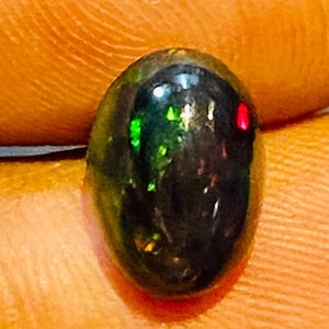 Top Quality Natural Black opal