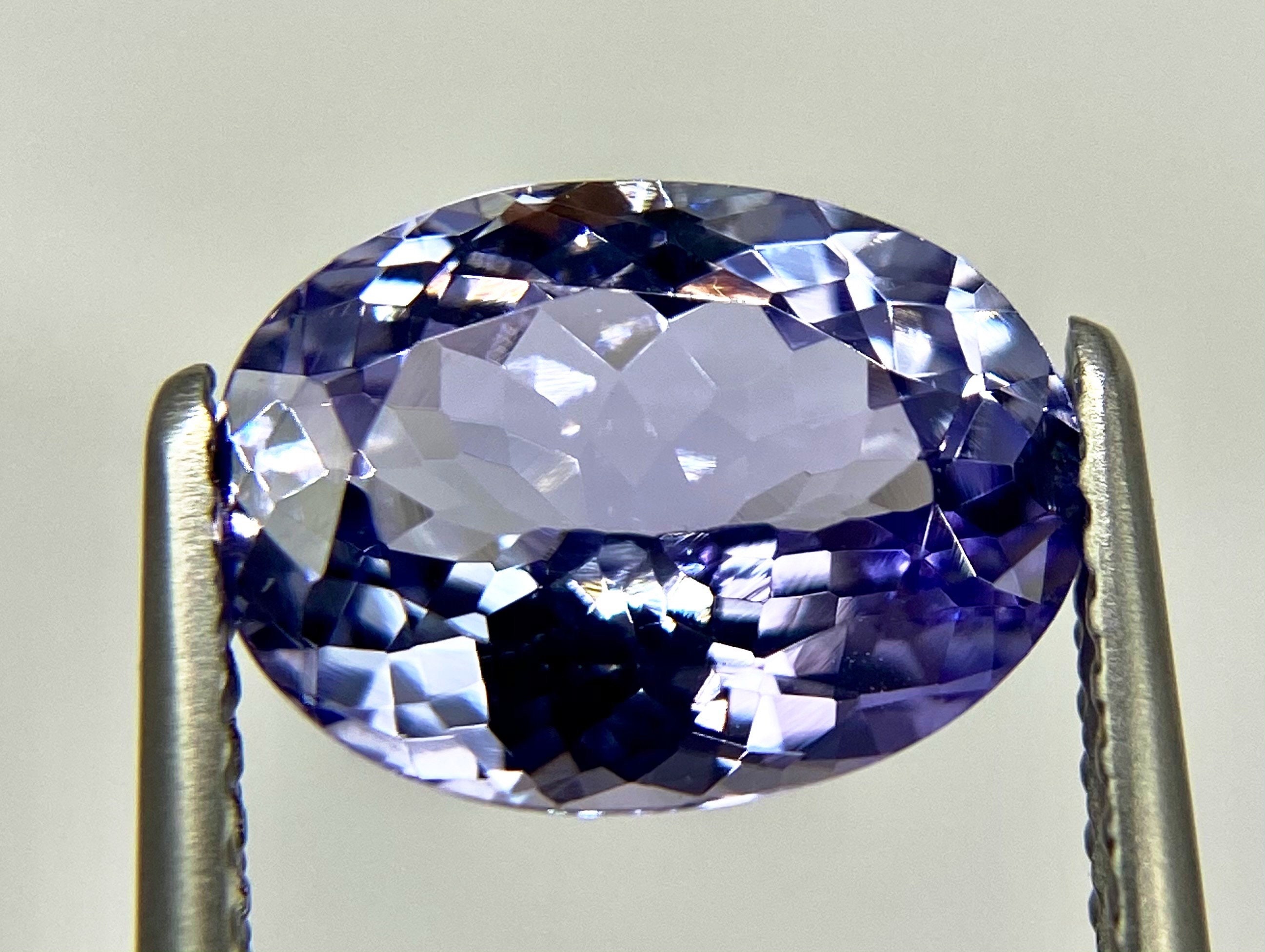Top Quality Natural Tanzanite 100 Natural Gemstone 8x11mm Etsy