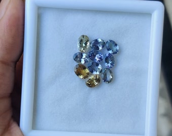 Lot Fancy Tanzanite top Qualité 100% Naturel