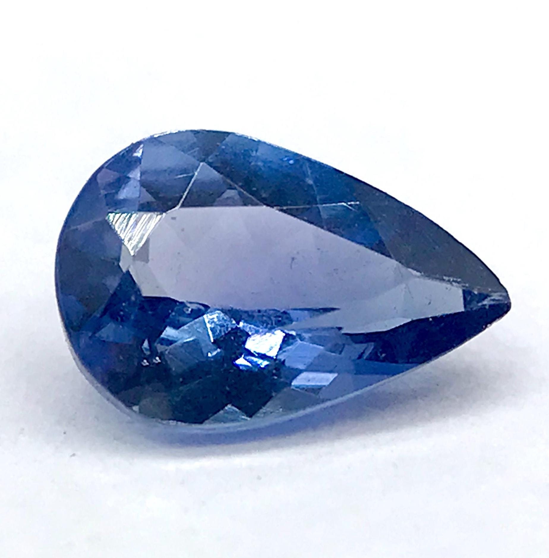 しっかりしてる！タンザナイトさん タンザナイト 4.49ct 13.11mm×8.56mm ペアシェイプ ルース