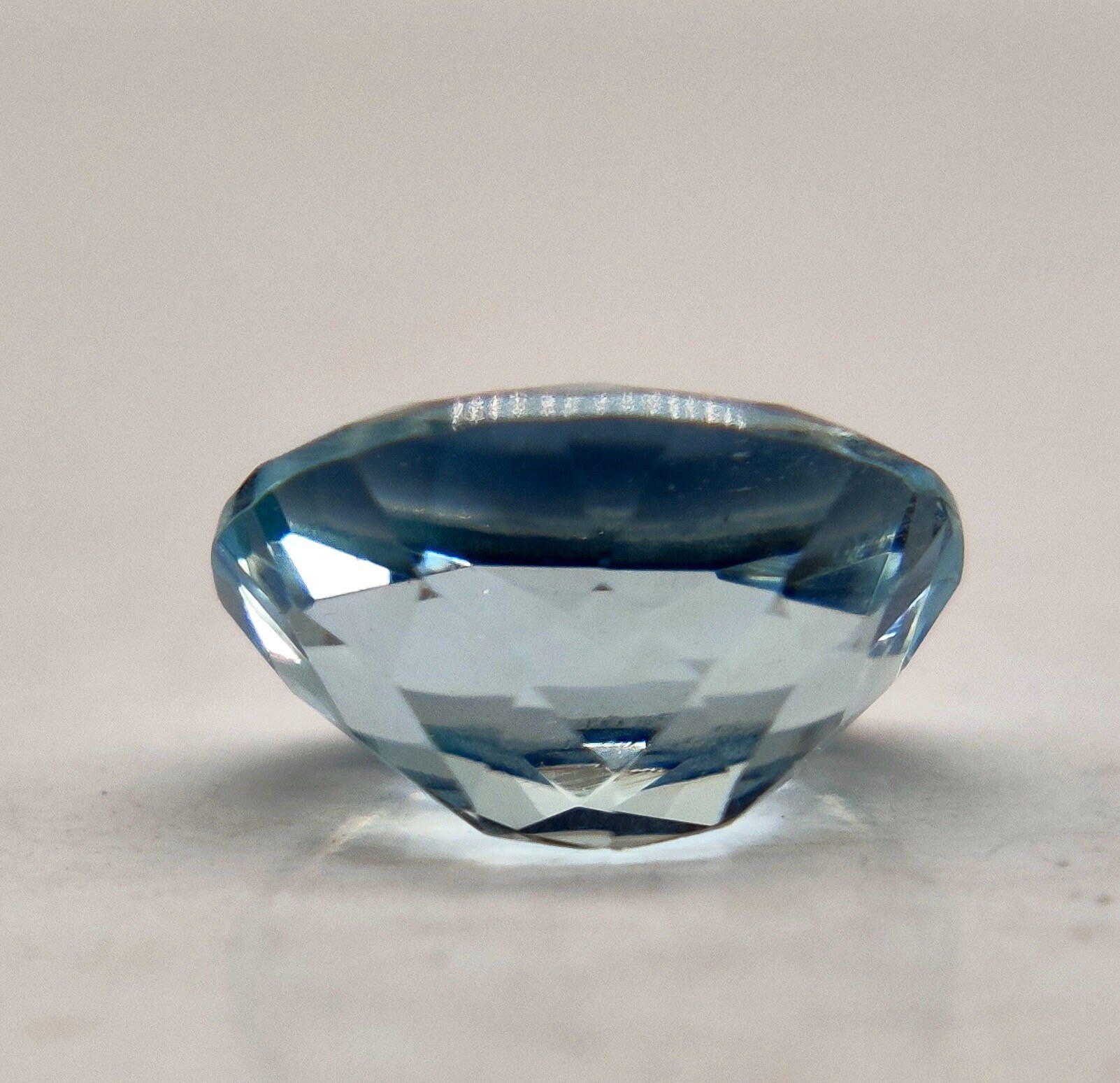 Top quality aquamarine 100 natural 0.740 carat 7X5 mm Etsy