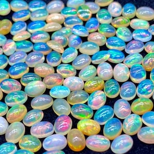 5 Pcs lot Opal Top Quality 100% Natural