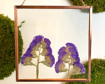 Pressed Flower Frame | 5x5 hanging frame