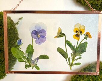 Pressed Flower Frame | 4x6 hanging frame