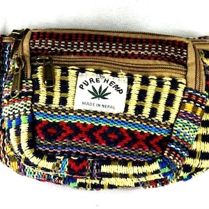 Bag - Fanny Pack - bum bag - money belt - purse - hemp bag