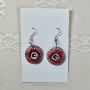 Cyclops- Polymer Clay Earrings
