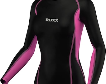 ROXX Damen Lauftop/Shirt-Kollektion - Schnelltrocknendes Langarm-Fitnessstudio Trockenes Sportshirt