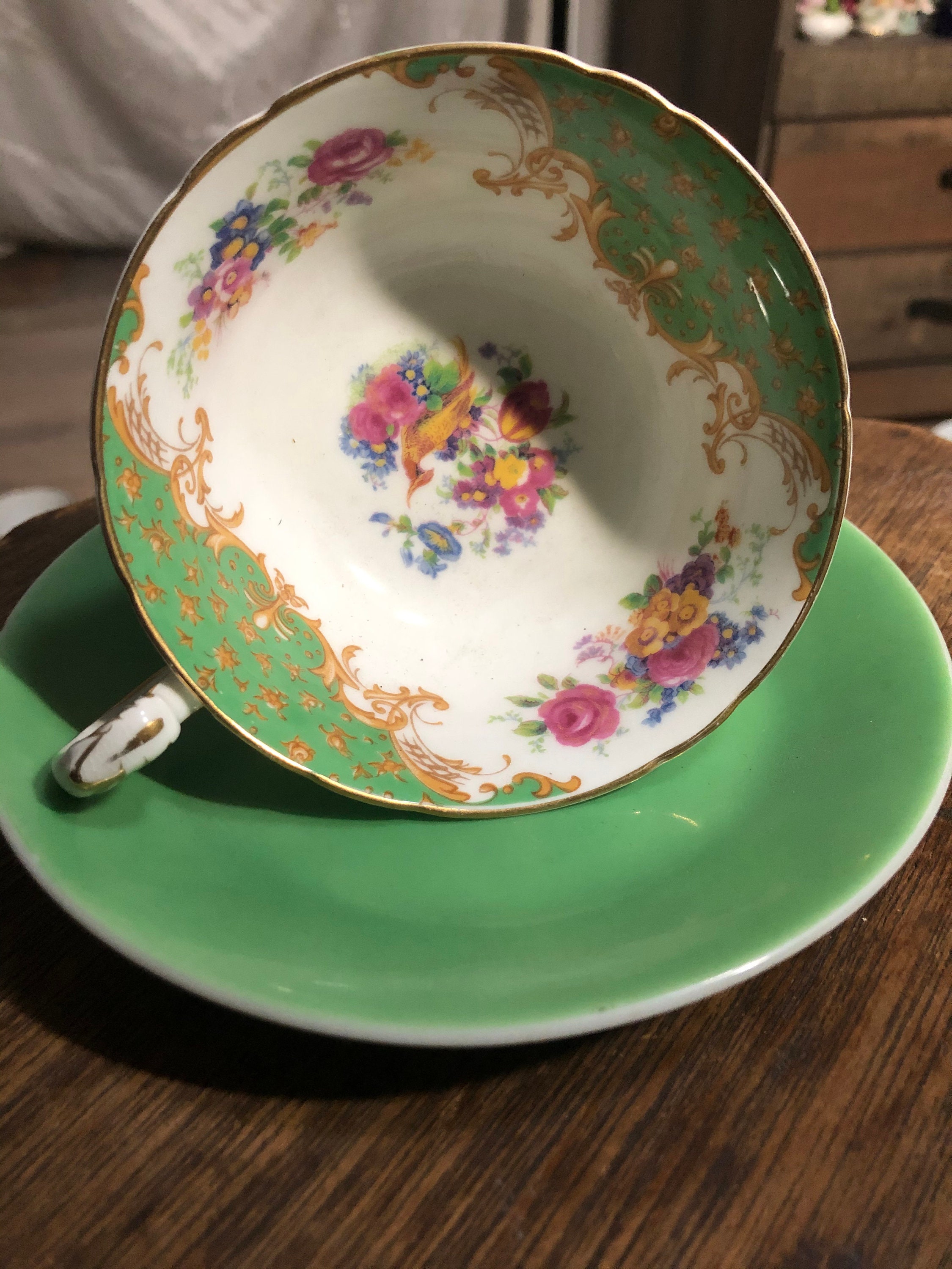 Paragon Rockingham Vintage Paragon Rockingham Fine Bone China Tea Set - Etsy