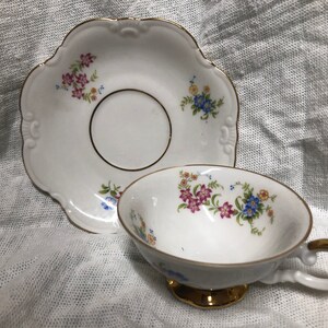 Antique Bavarian Tea cup and saucer