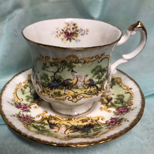 Paragon Chippendale Teacup and top Saucer