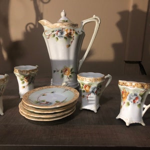 Kaffee / Tee Set-Europäische Antik
