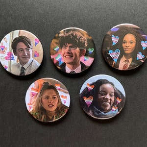 Heartstopper Character Pride Badges