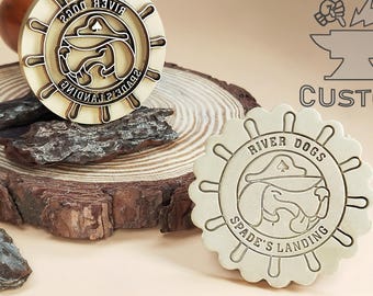 Custom Brass Clay Stamp, Pottery & Ceramic Stamp