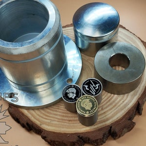 Custom Coining Tool Custom Coin Mint, Coinage, Coin Punch and Die Set, Coin Punch Set, Coin Making Equipment, Custom Coin Mold Souvenir Coin