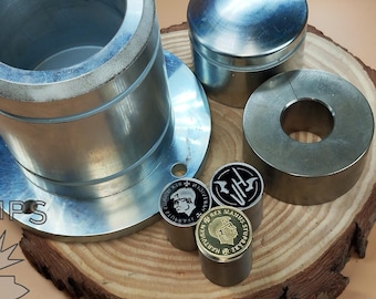 Custom Coin Minting Tool, Coin Punch and Die Set