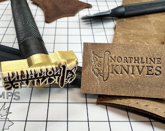 Custom Brass Leather Stamp for Embossing Handmade Items