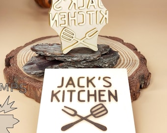 Custom BBQ Branding Iron for Food, Personalized Steak Brand