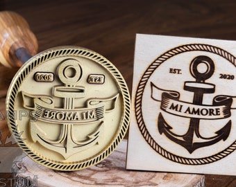 Custom Branding Iron: Wood Burning Stamp, Personalized Logo