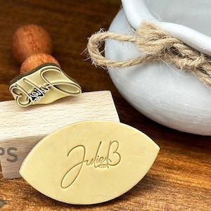 Ceramic Logo Stamp Custom Metal Stamp for Clay Custom stamp for Ceramics Custom Ceramic Stamp Metal Clay Stamps Ceramic Signature Stamp Logo