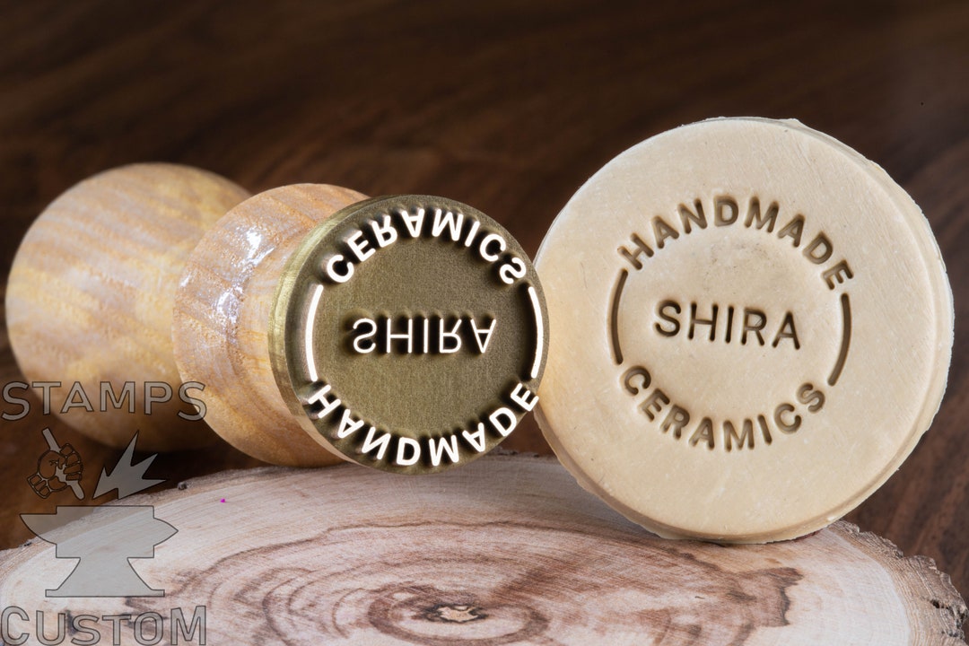 Custom Ceramic Stamps Pottery Signature Stamps Ceramic Stamp Designs
