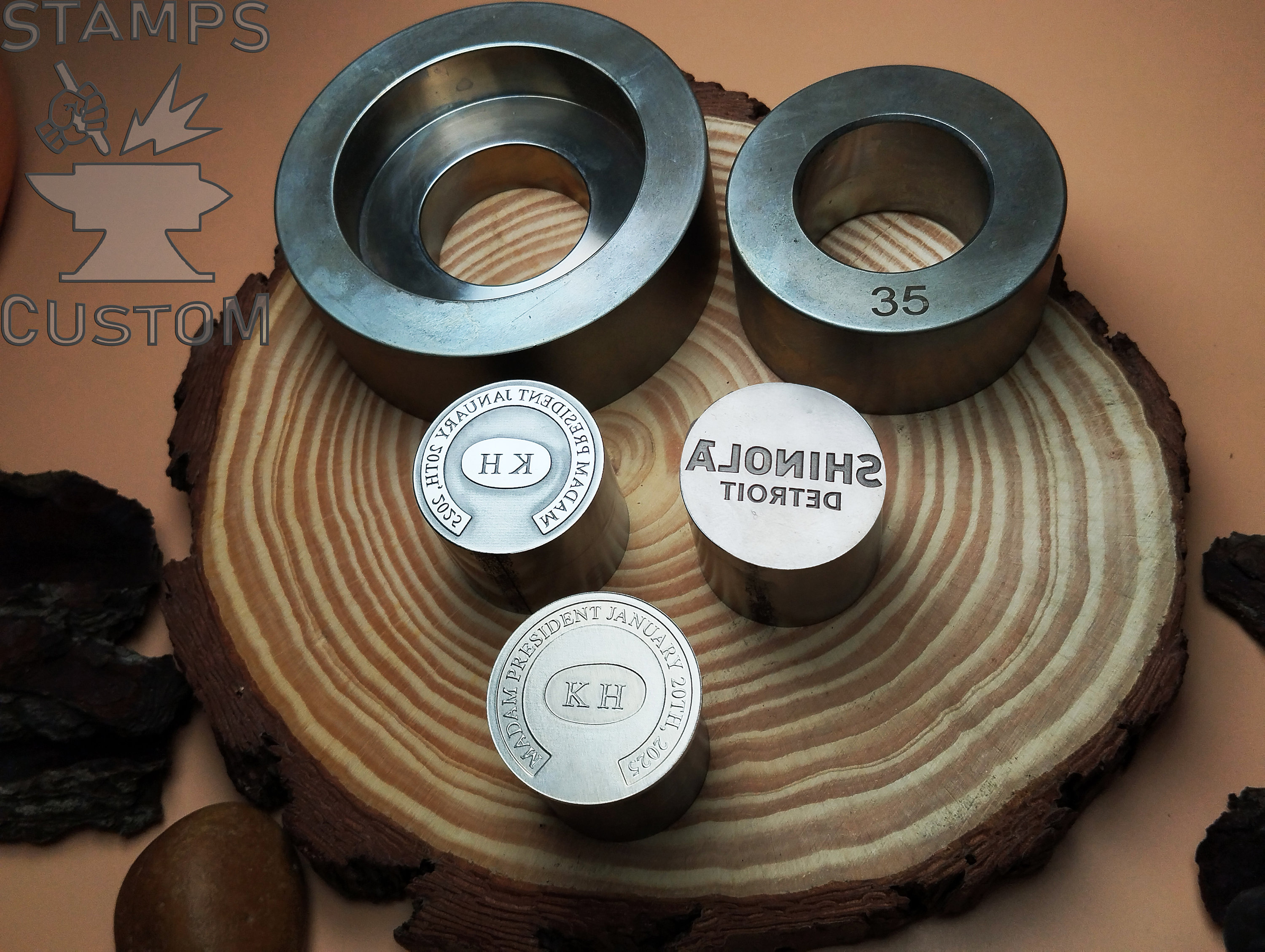 Custom Metal Dies for Custom Coin Minting, Coin Minting Rig for ...