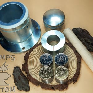 Custom Coin Minting Tool, Coin Press Die Set - Etsy