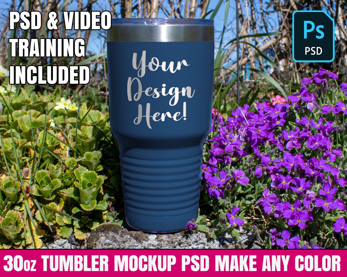 Download 30oz Tumbler Realistic Mock Up PSD / Volume 1 PSD 006 | Etsy