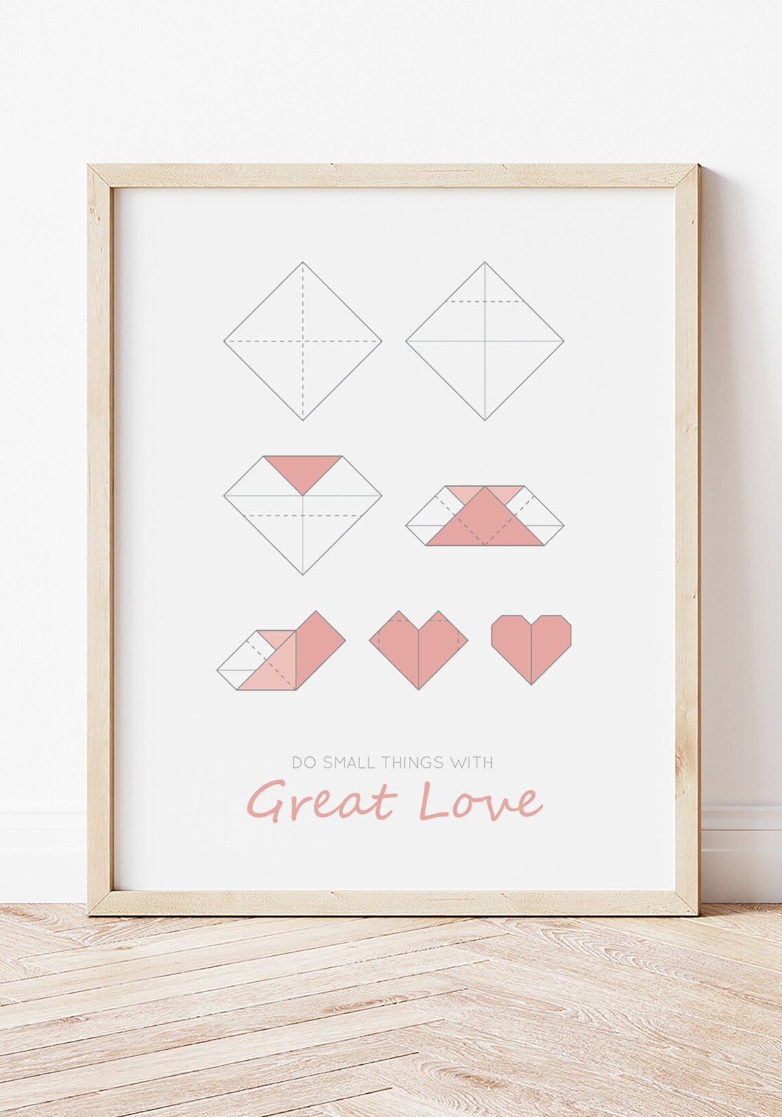 Do Small Things With Great Love Wall Print, Instant Download, Printable ...
